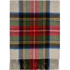 Stewart Silver Dress Tartan Lambswool Serape